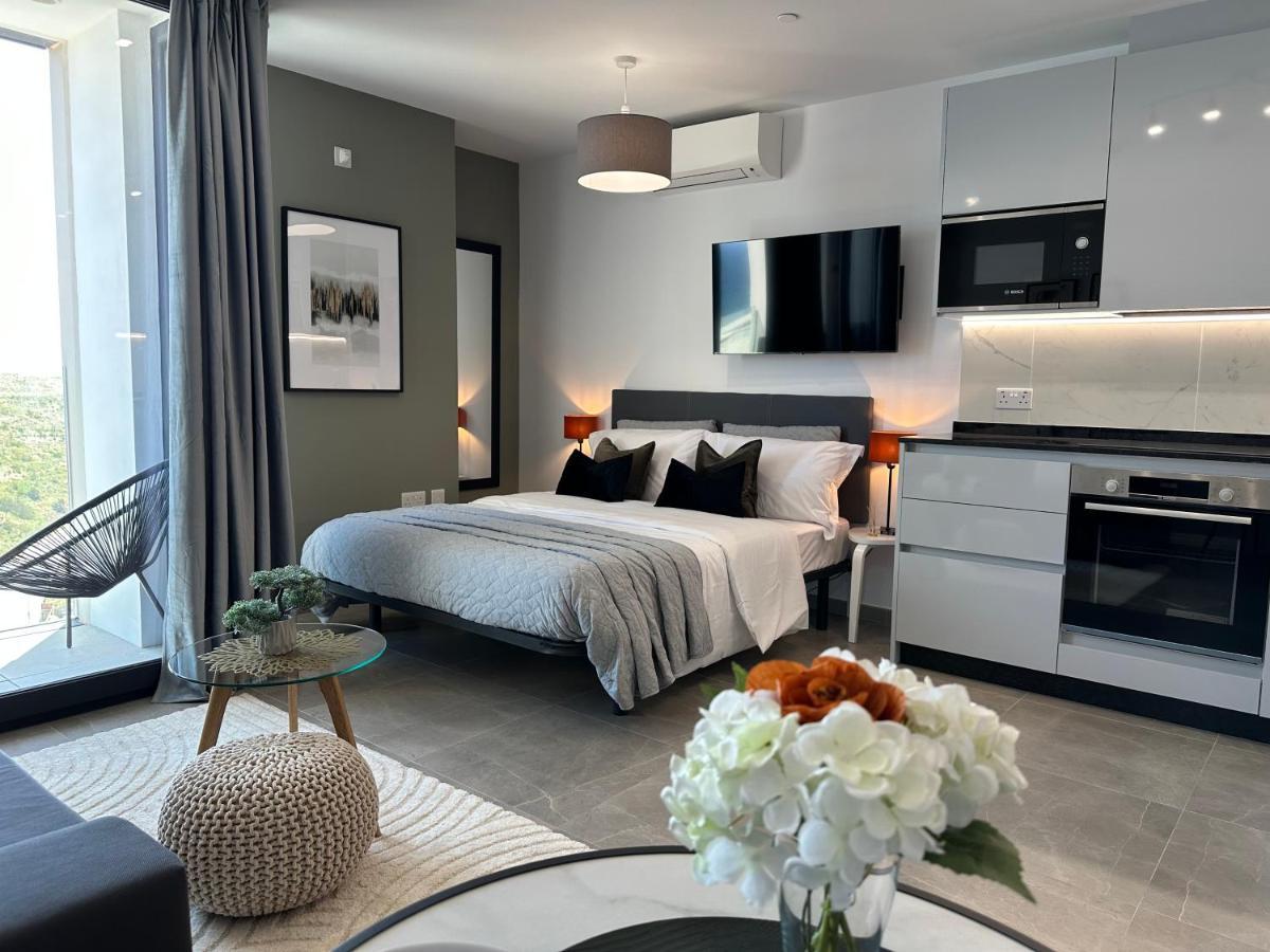 E1 Presidential Studios On High Floor With Stunning Sea Views Gibraltar Eksteriør bilde